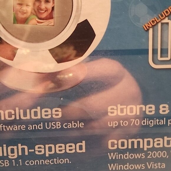 Digital Vu-Me Digital Photo Frame Soccer Display 1.5" LCD Screen D6 - Picture 7 of 7